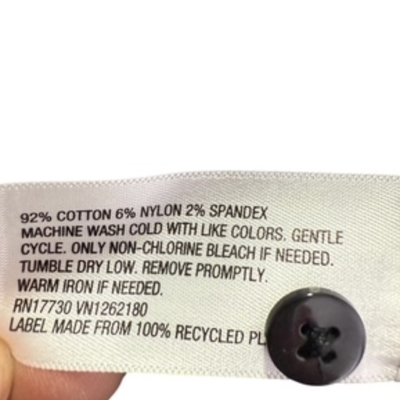 NWOT Merona Black Crew Neck Long Sleeve Button Front Cardigan Size L - Picture 6 of 6